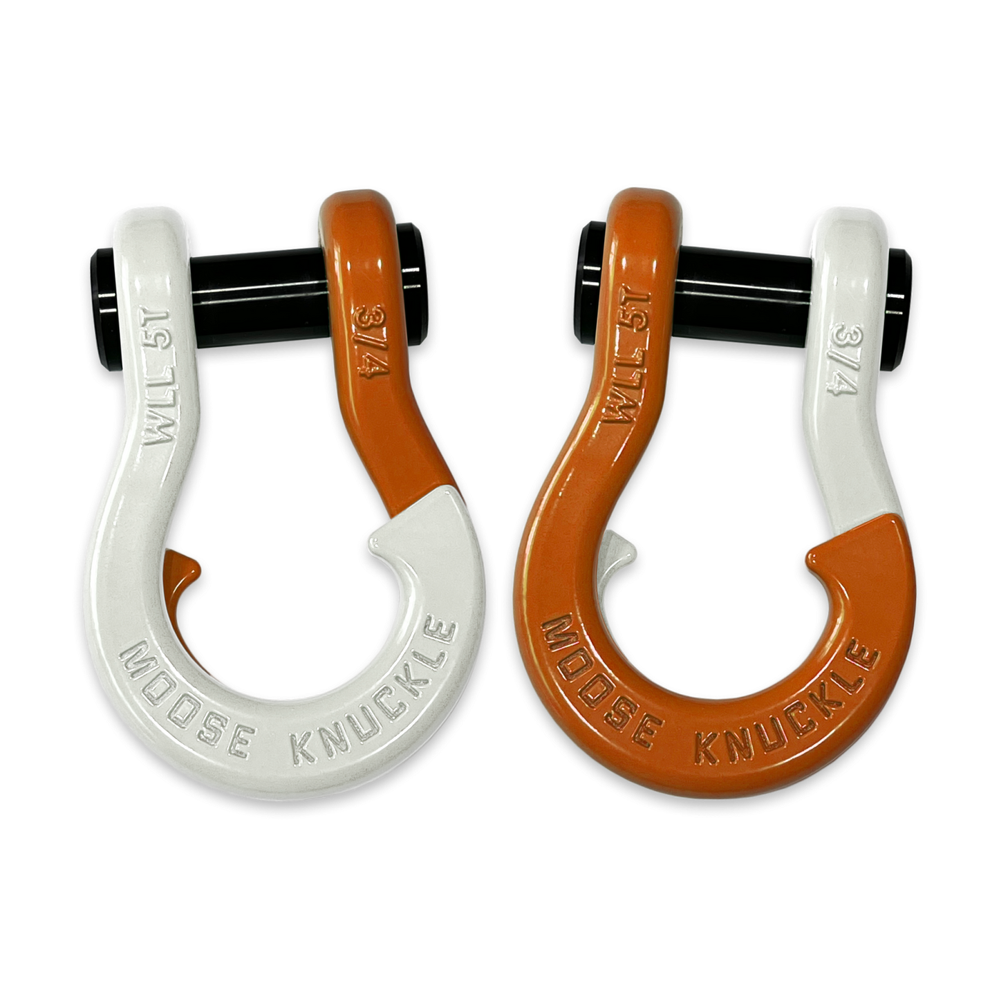 Jowl Recovery Split Shackle 3/4 Pure White Moose Knuckle Offroad
