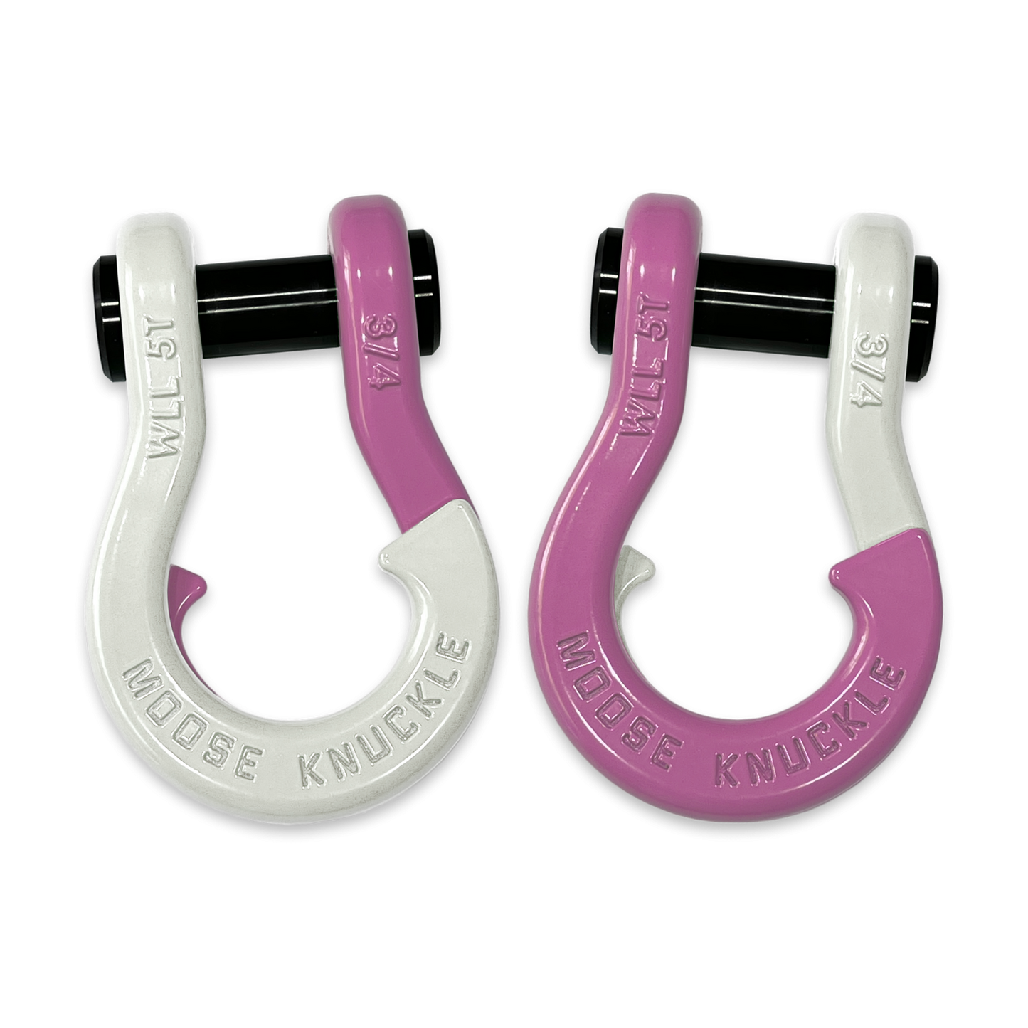 Jowl Recovery Split Shackle 3/4 Pure White Moose Knuckle Offroad