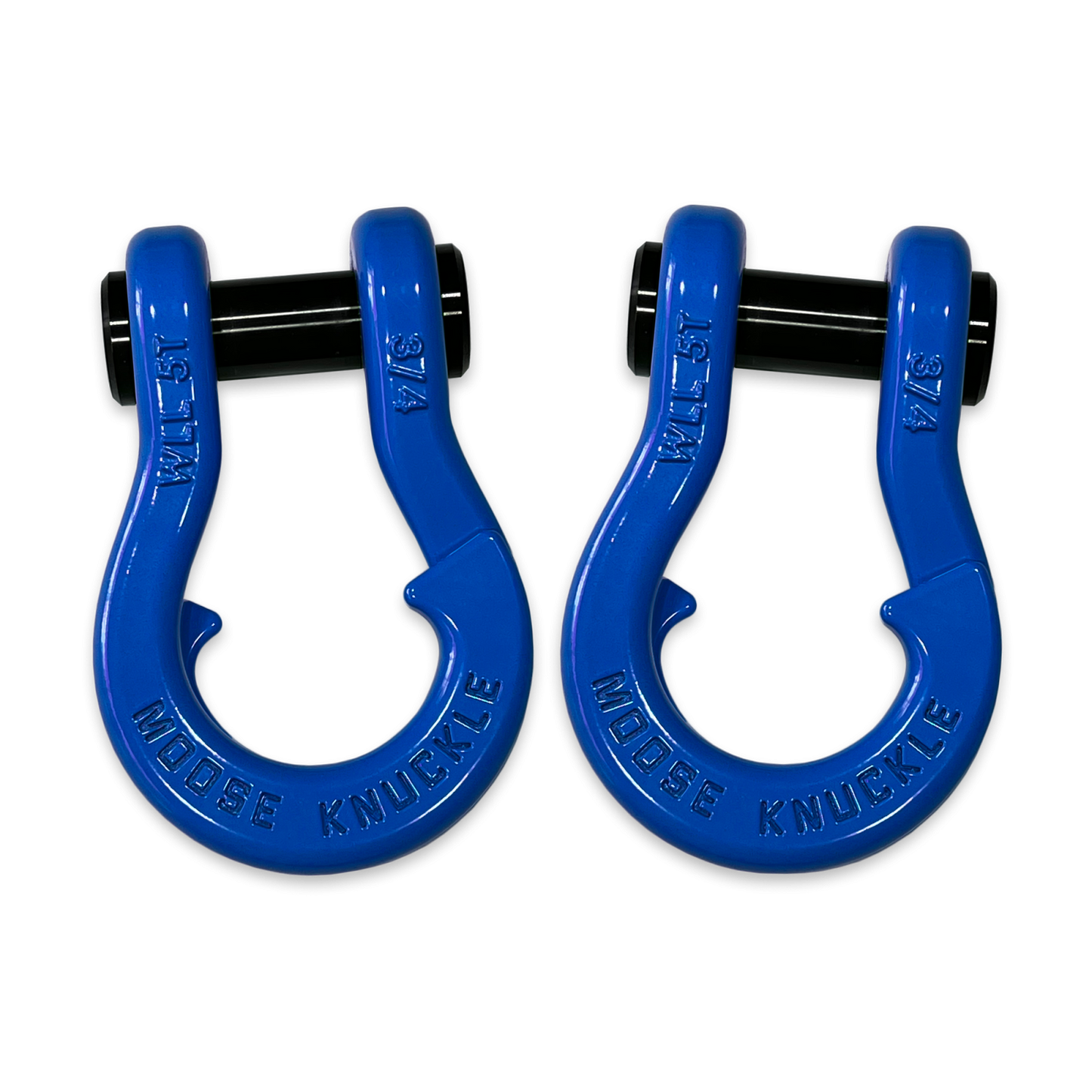 Jowl Recovery Split Shackle 3/4 Blue Balls Moose Knuckle Offroad