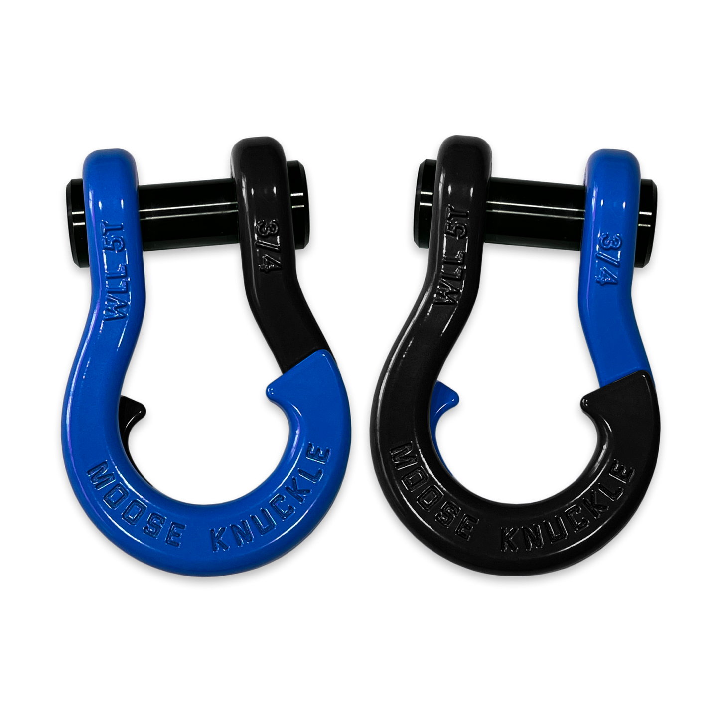 Jowl Recovery Split Shackle 3/4 Blue Balls Moose Knuckle Offroad