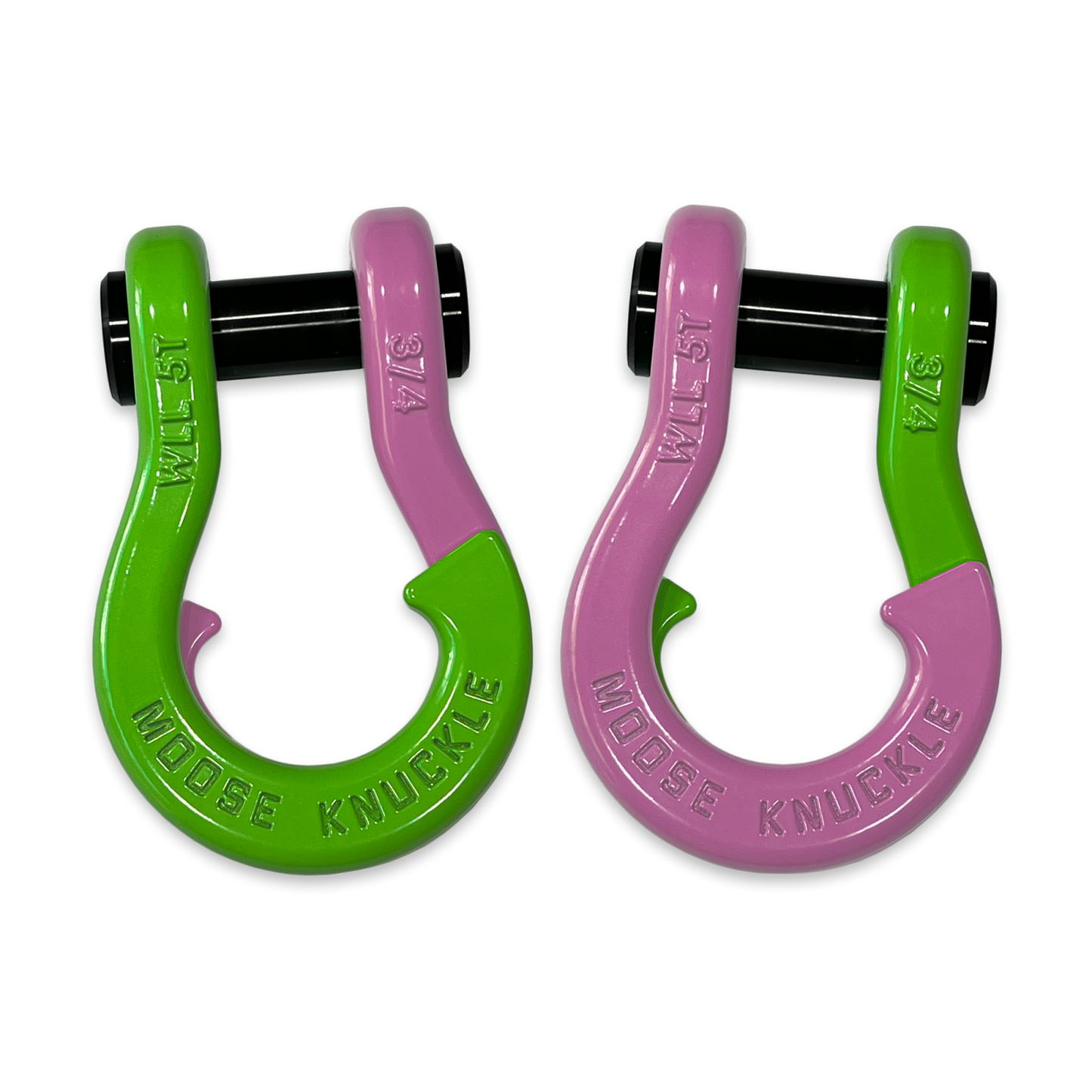 Jowl Recovery Split Shackle 3/4 Sublime Green Moose Knuckle Offroad
