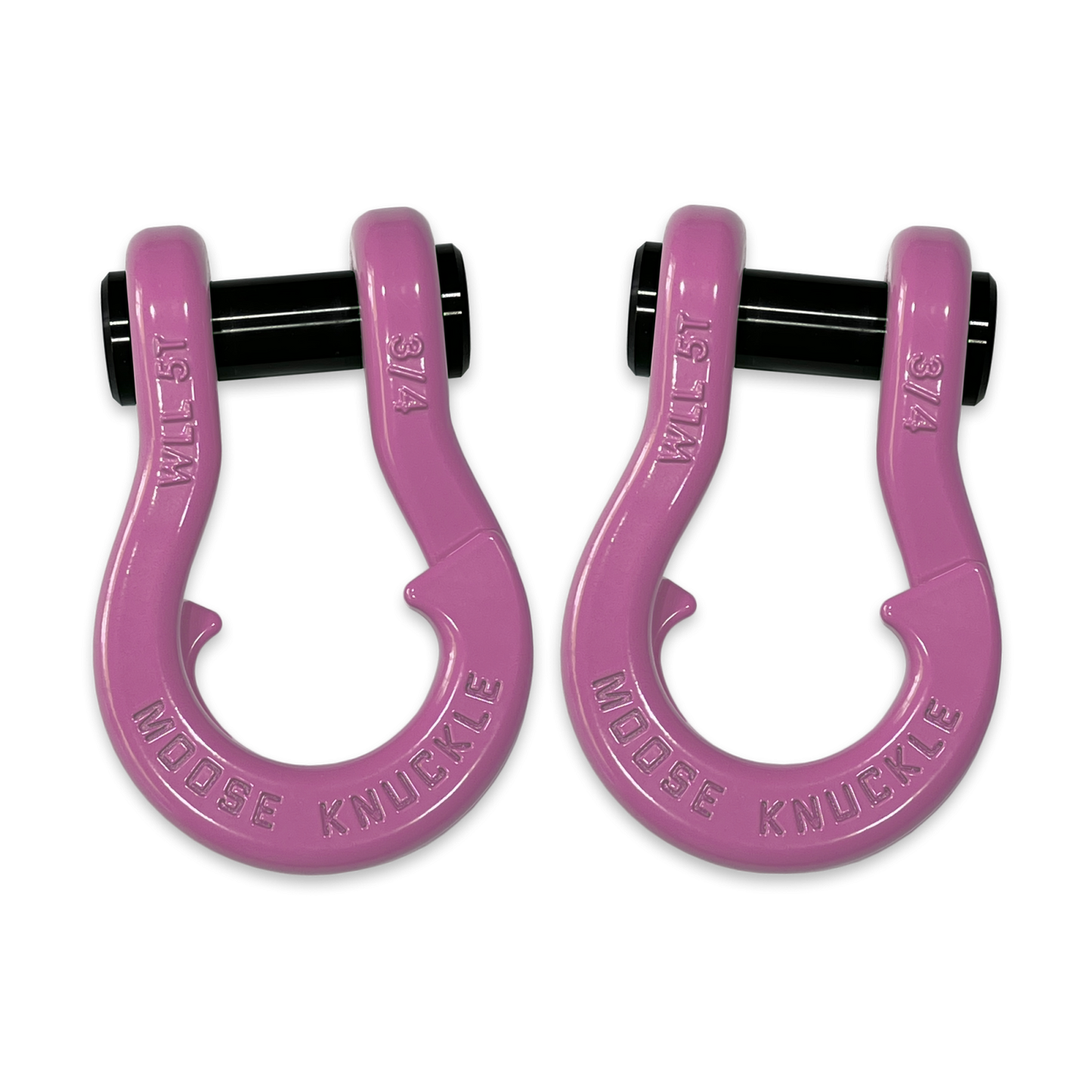 Jowl Recovery Split Shackle 3/4 Pretty Pink Moose Knuckle Offroad