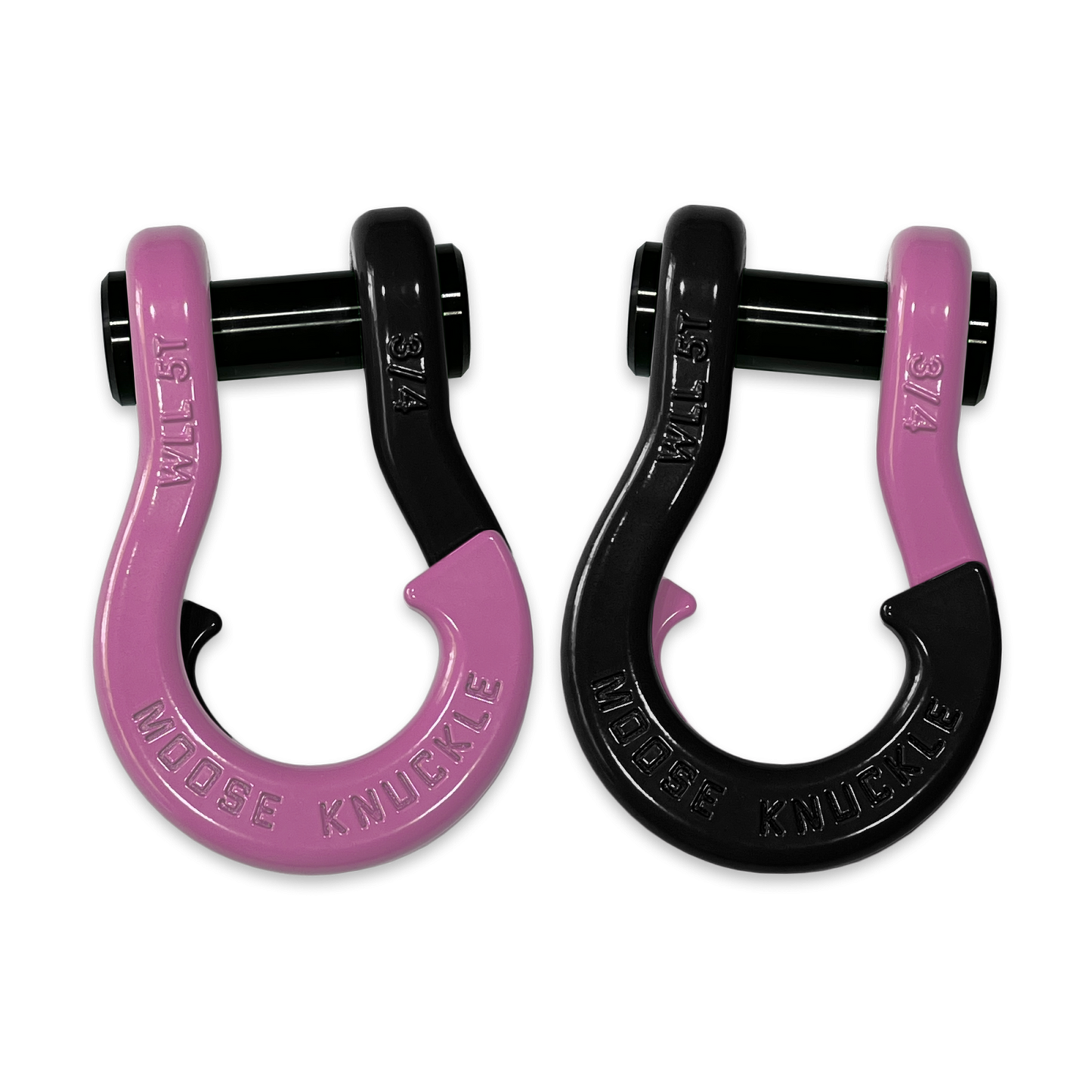 Jowl Recovery Split Shackle 3/4 Pretty Pink Moose Knuckle Offroad