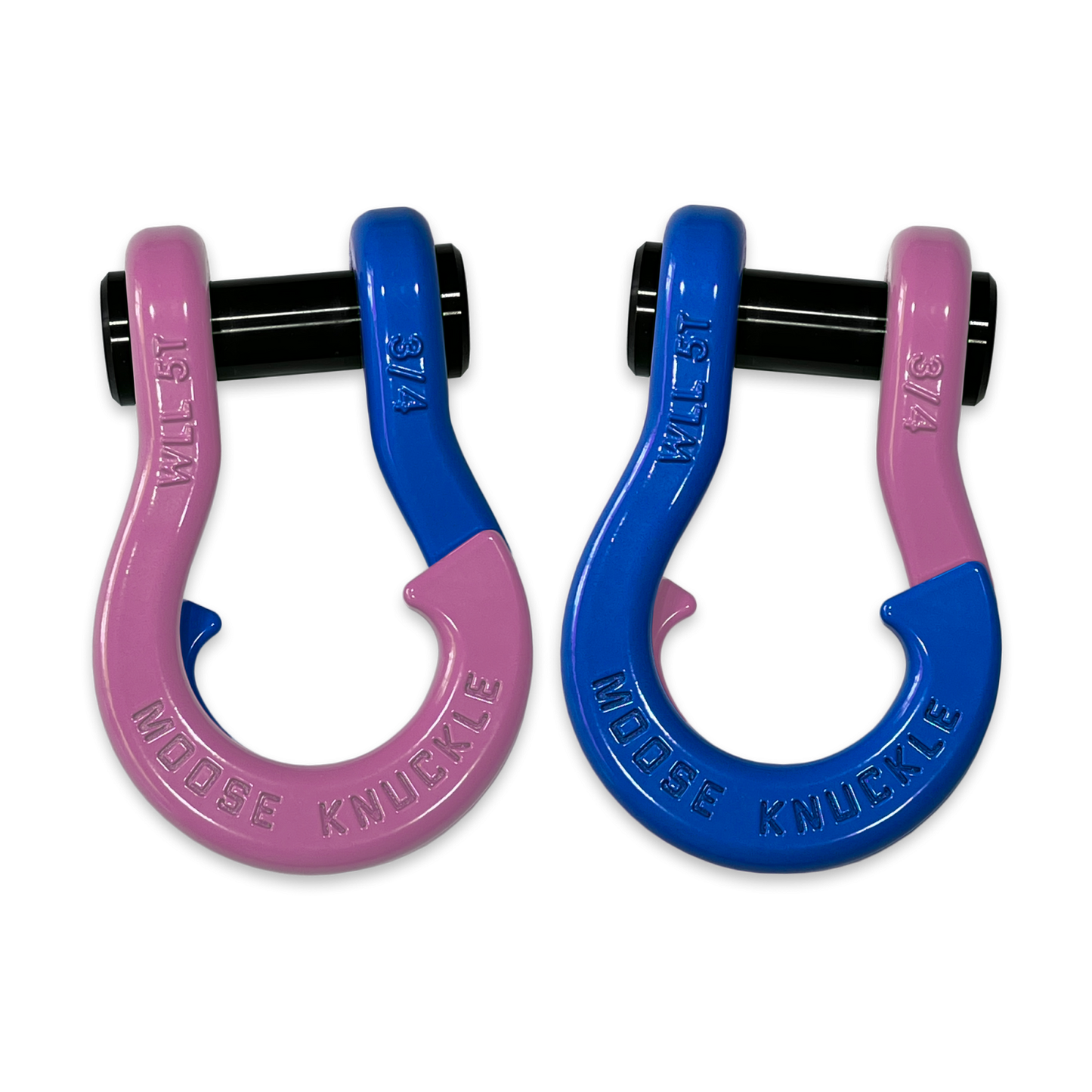 Jowl Recovery Split Shackle 3/4 Pretty Pink Moose Knuckle Offroad
