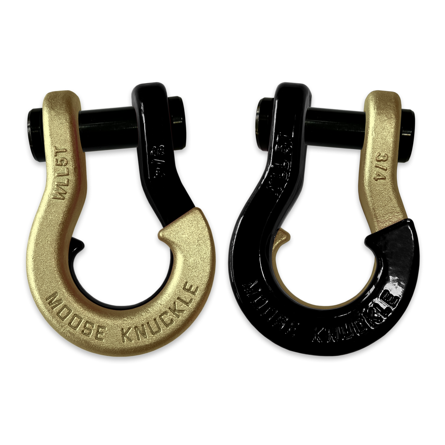 Jowl Recovery Split Shackle 3/4 Brass Knuckle Moose Knuckle Offroad