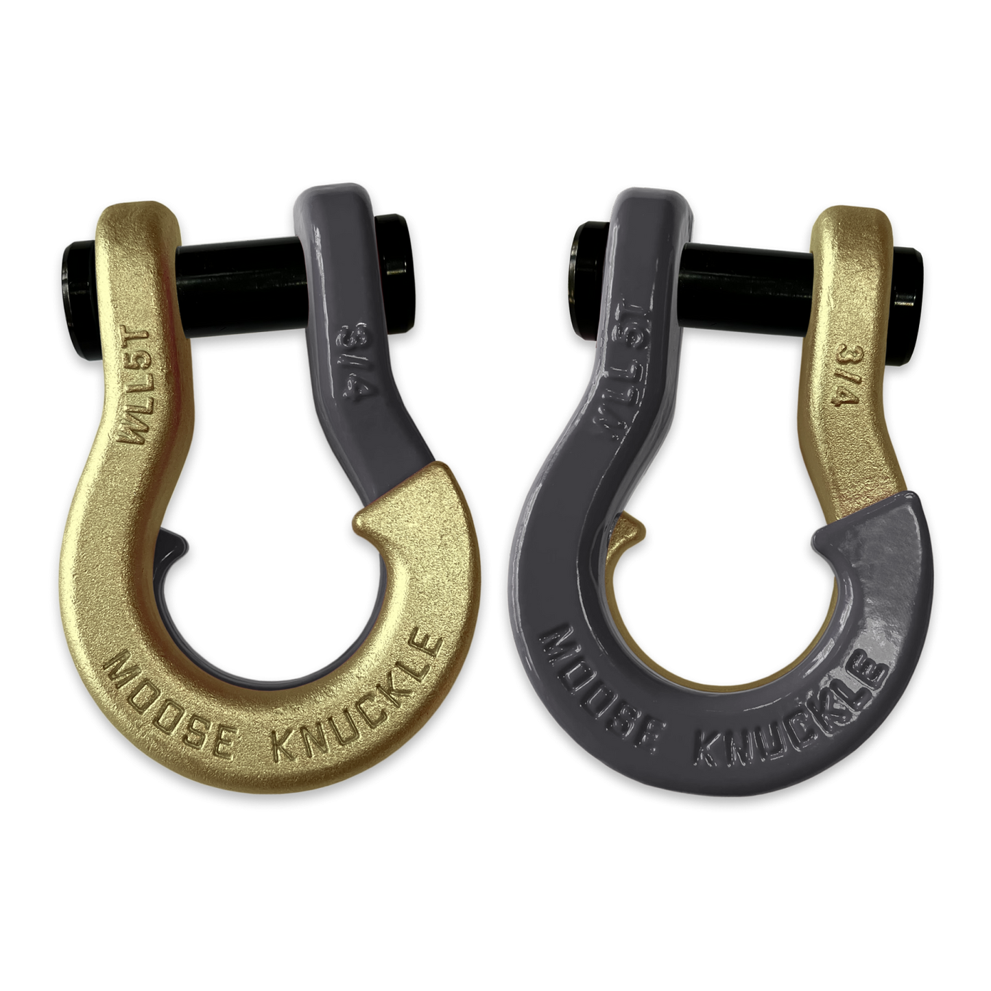 Jowl Recovery Split Shackle 3/4 Brass Knuckle Moose Knuckle Offroad