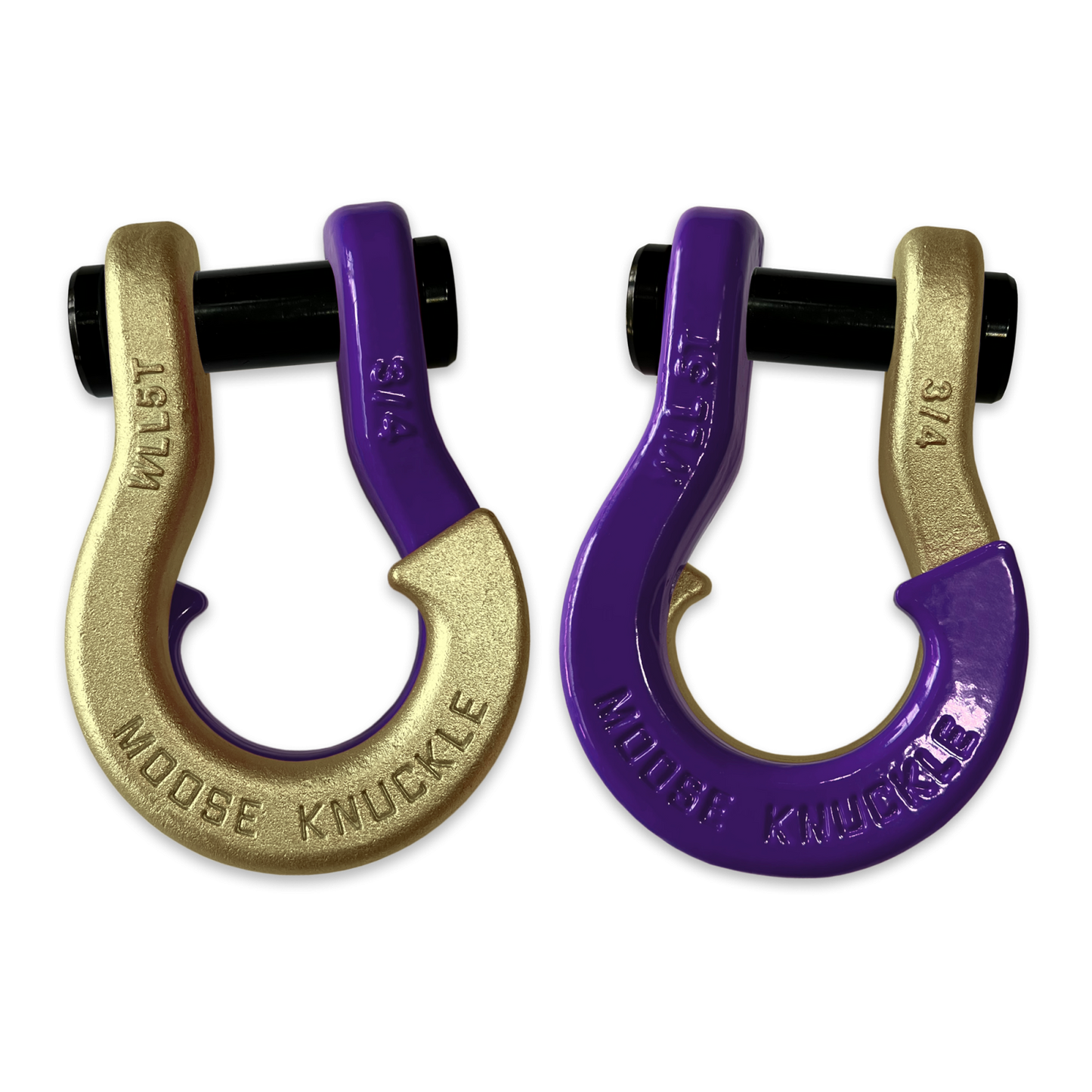 Jowl Recovery Split Shackle 3/4 Brass Knuckle Moose Knuckle Offroad