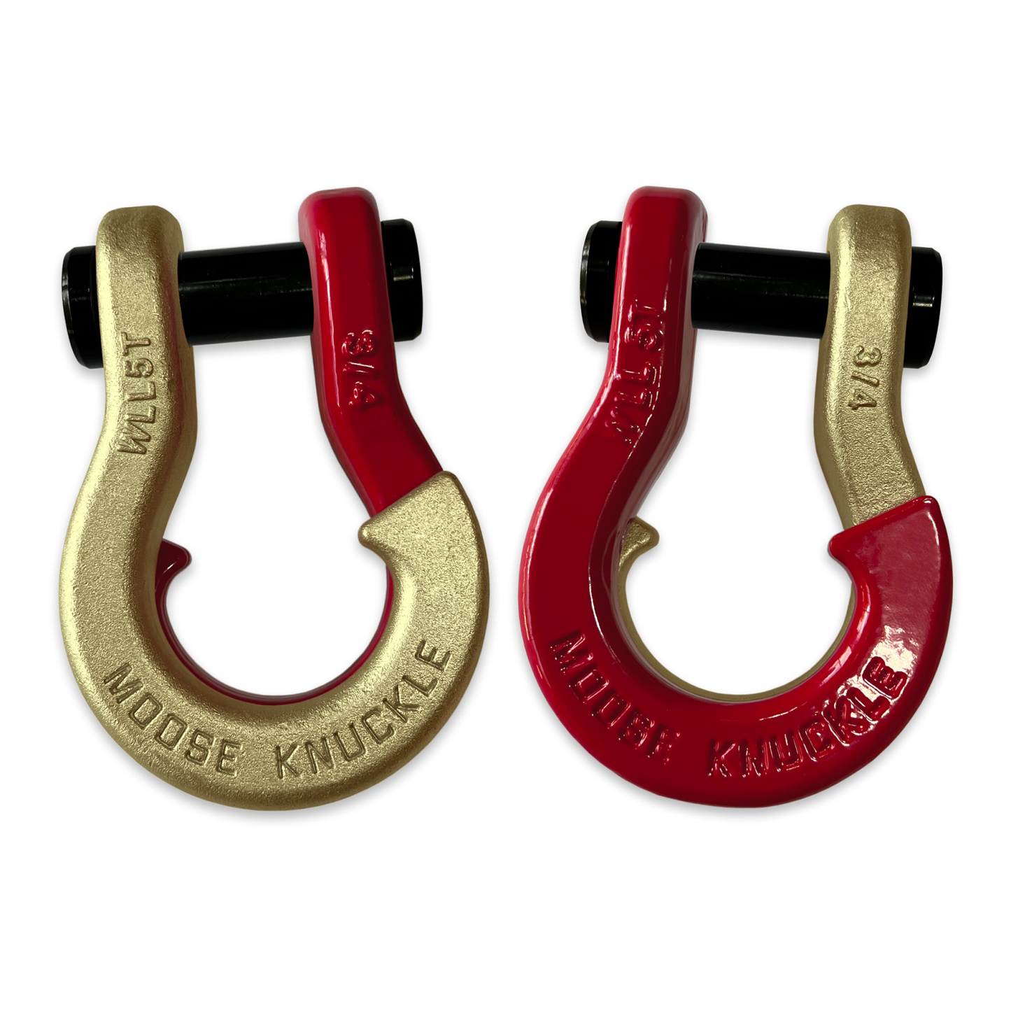 Jowl Recovery Split Shackle 3/4 Brass Knuckle Moose Knuckle Offroad