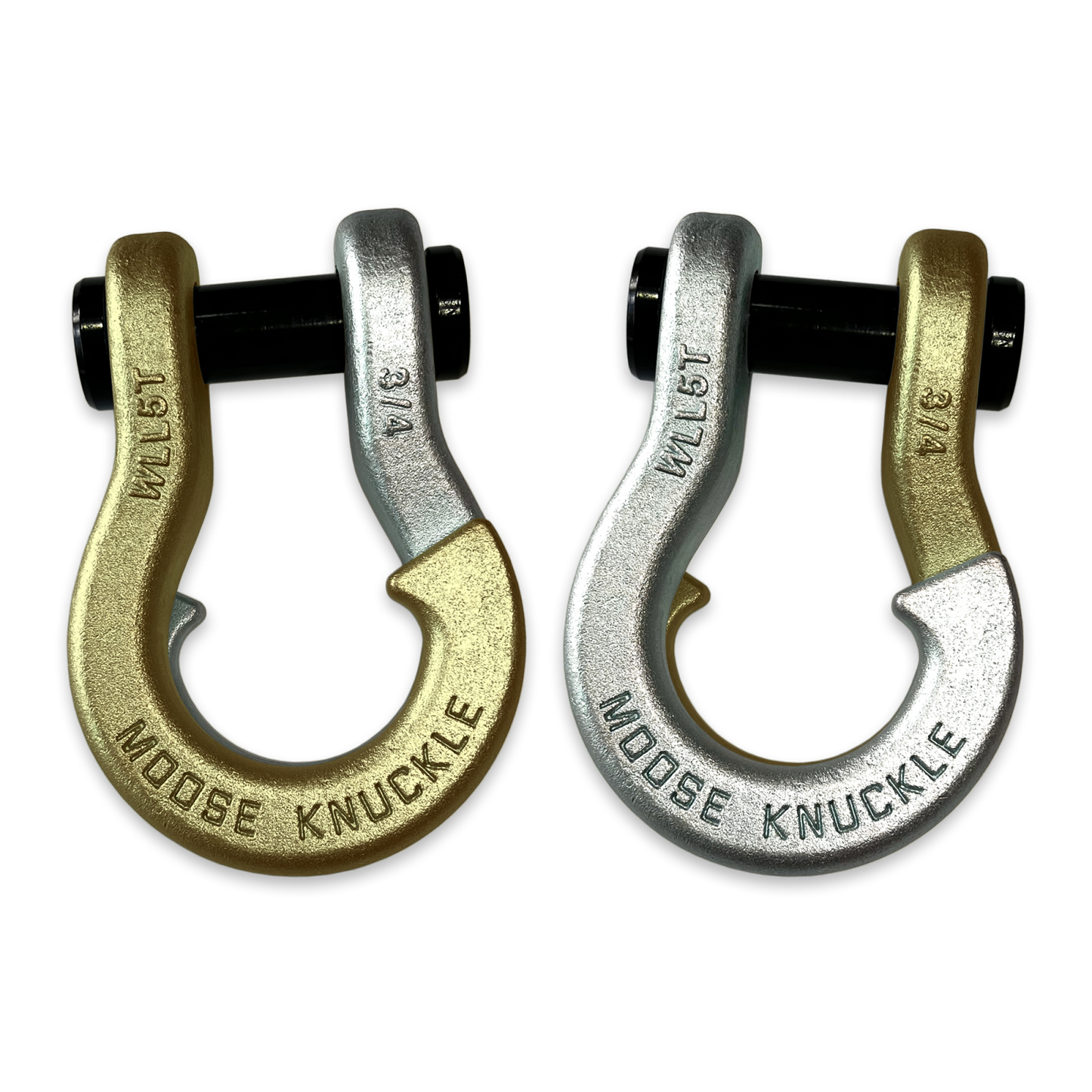 Jowl Recovery Split Shackle 3/4 Brass Knuckle Moose Knuckle Offroad