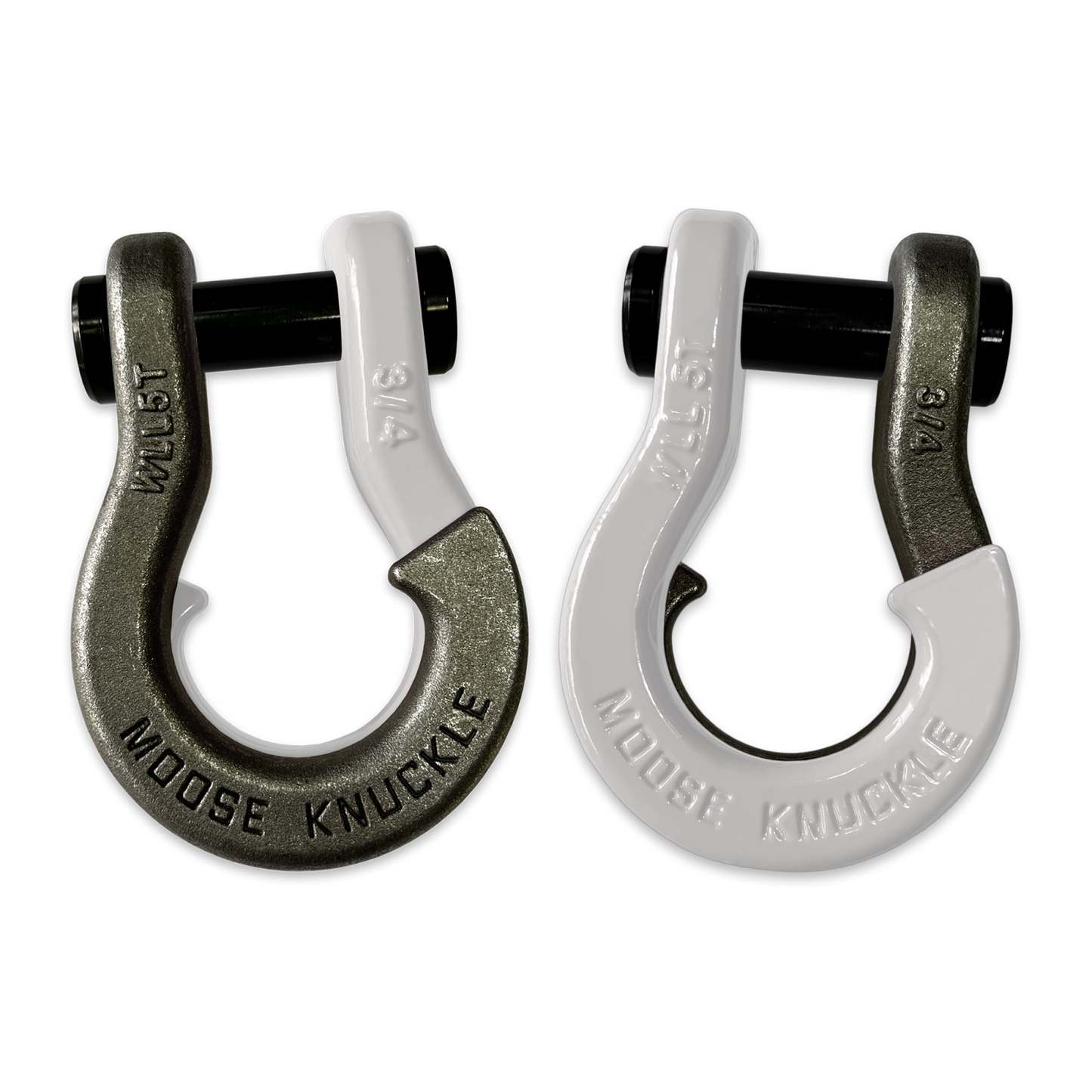 Jowl Recovery Split Shackle 3/4 Raw Dog Moose Knuckle Offroad