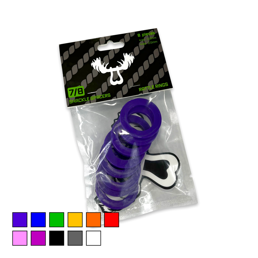 Moose Knuckle Offroad Rattle Rings 7/8 Shackle fits 1.0 Inch Pin Diameter Moose Knuckle Offroad
