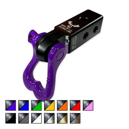XL 3/4 Shackle and Mohawk 2.0 Receiver Combo Black Lung Moose Knuckle Offroad