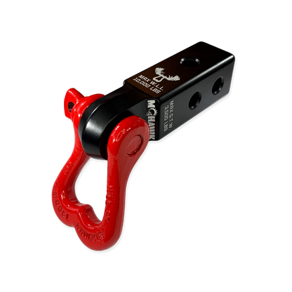 XL 3/4 Shackle and Mohawk 2.0 Receiver Combo Black Lung Moose Knuckle Offroad