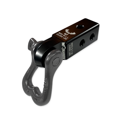 XL 3/4 Shackle and Mohawk 2.0 Receiver Combo Black Lung Moose Knuckle Offroad