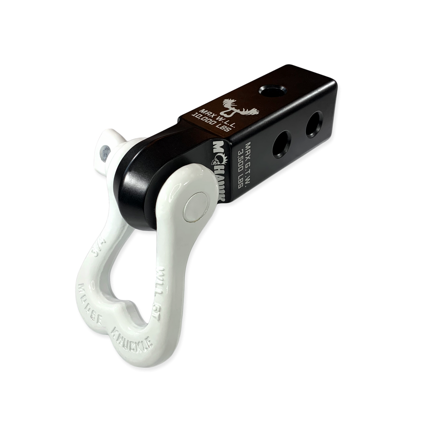 XL 3/4 Shackle and Mohawk 2.0 Receiver Combo Black Lung Moose Knuckle Offroad