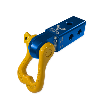 XL 3/4 Shackle and Mohawk 2.0 Receiver Combo Blue Pill  Moose Knuckle Offroad