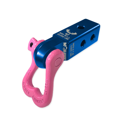 XL 3/4 Shackle and Mohawk 2.0 Receiver Combo Blue Pill  Moose Knuckle Offroad