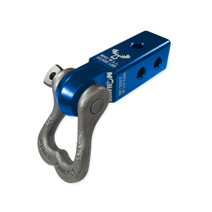 XL 3/4 Shackle and Mohawk 2.0 Receiver Combo Blue Pill  Moose Knuckle Offroad