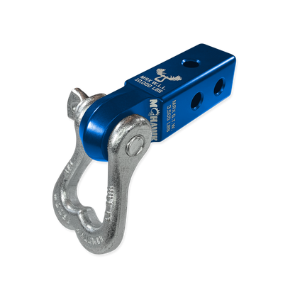 XL 3/4 Shackle and Mohawk 2.0 Receiver Combo Blue Pill  Moose Knuckle Offroad