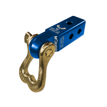 XL 3/4 Shackle and Mohawk 2.0 Receiver Combo Blue Pill  Moose Knuckle Offroad