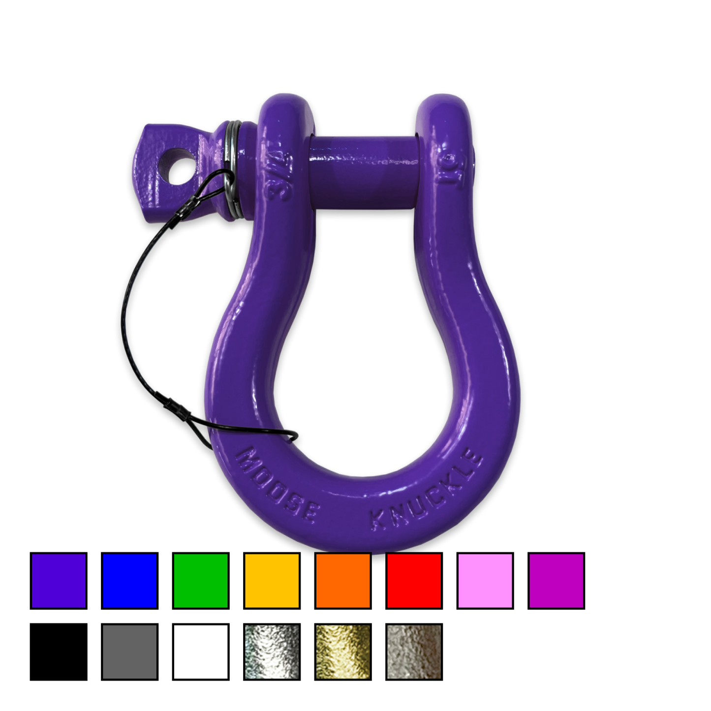 B'oh Recovery 3/4 Spin Pin Shackle
