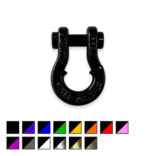 Jowl Split Shackle 5/8 Black Hole Moose Knuckle Offroad