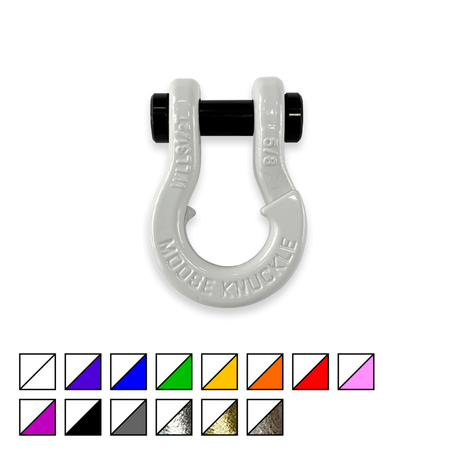 Jowl Split Shackle 5/8 Pure White Moose Knuckle Offroad