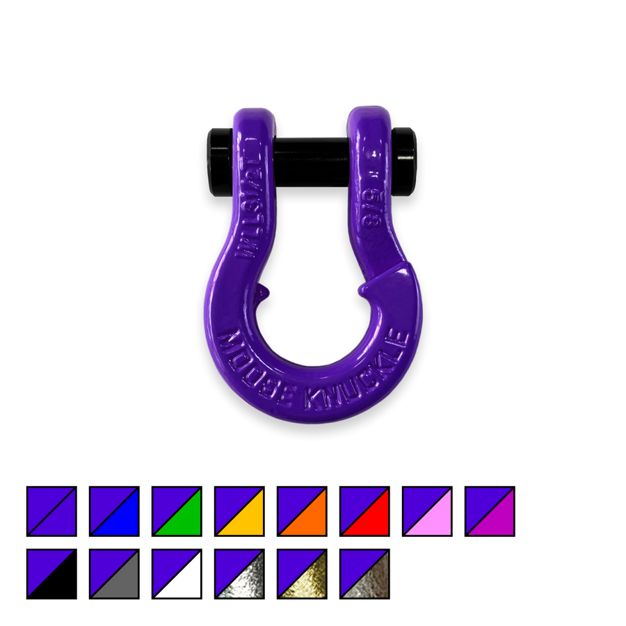 Jowl Split Shackle 5/8 Grape Escape Moose Knuckle Offroad