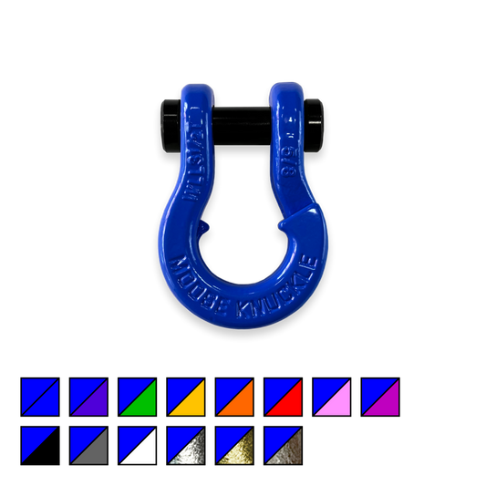 Jowl Split Shackle 5/8 Blue Balls Moose Knuckle Offroad