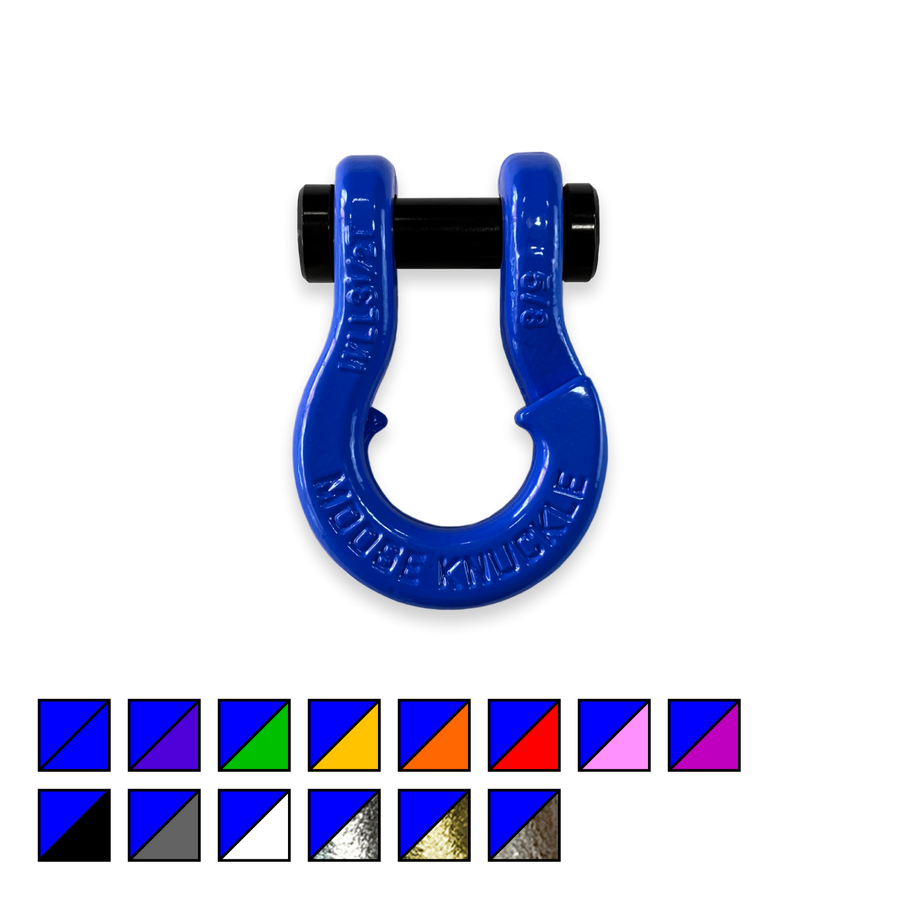 Jowl Split Shackle 5/8 Blue Balls Moose Knuckle Offroad