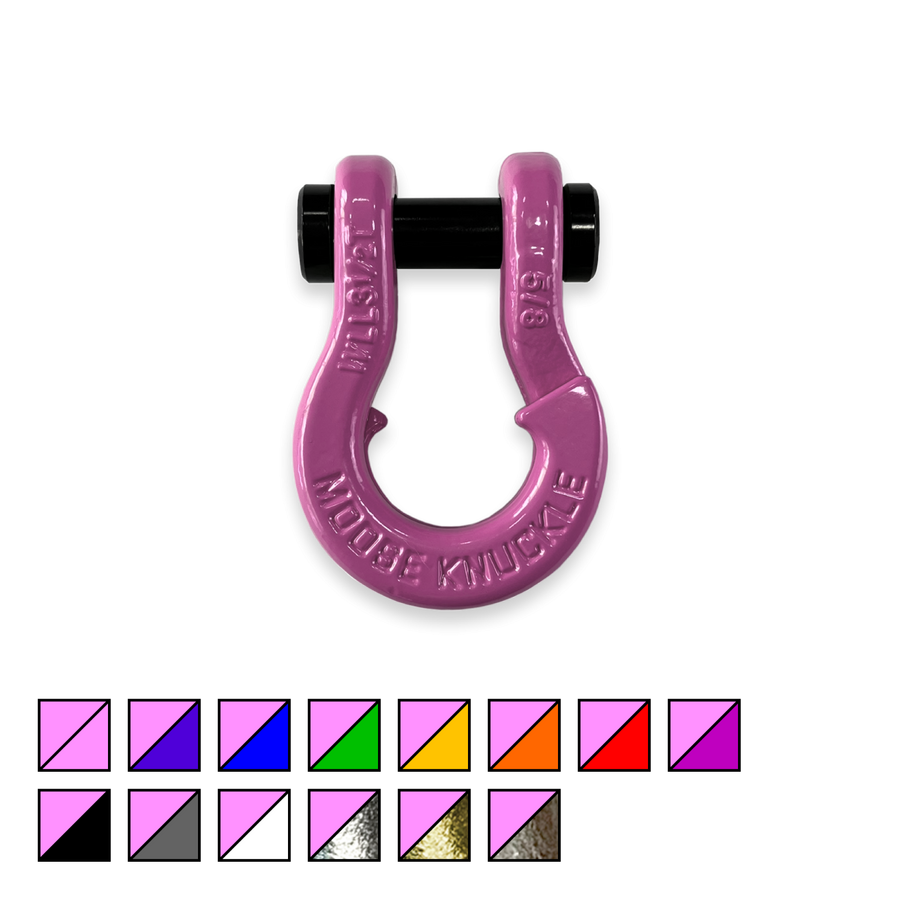 Jowl Split Shackle 5/8 Pretty Pink Moose Knuckle Offroad