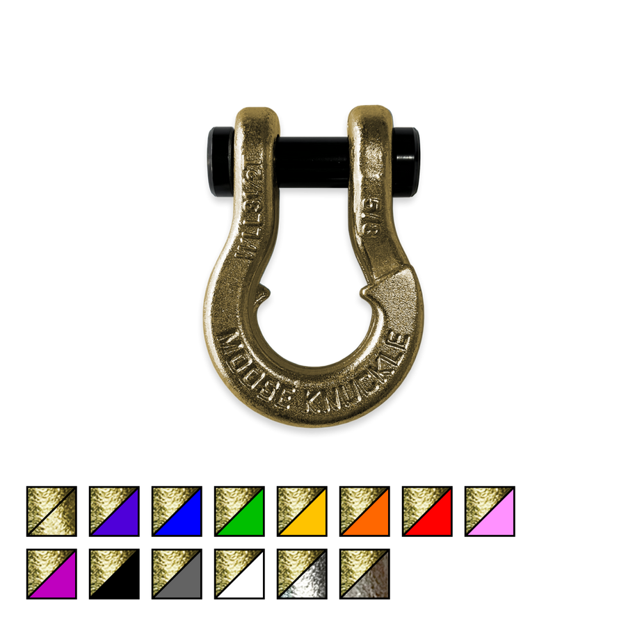 Jowl Split Shackle 5/8 Brass Knuckle Moose Knuckle Offroad