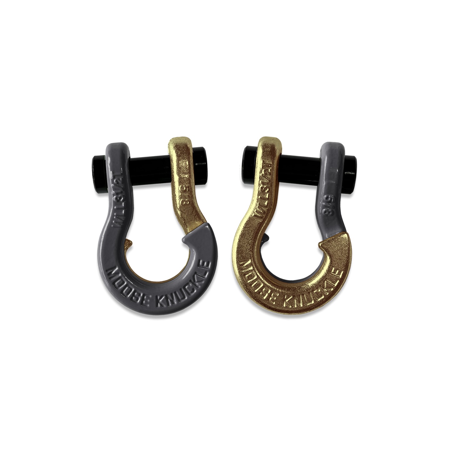 Jowl Split Shackle 5/8 Gun Gray Moose Knuckle Offroad