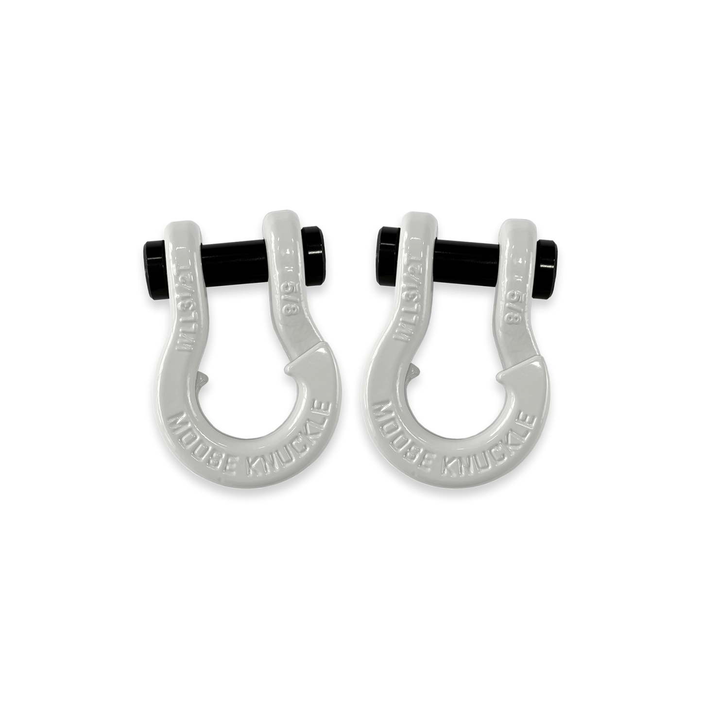 Jowl Split Shackle 5/8 Pure White Moose Knuckle Offroad