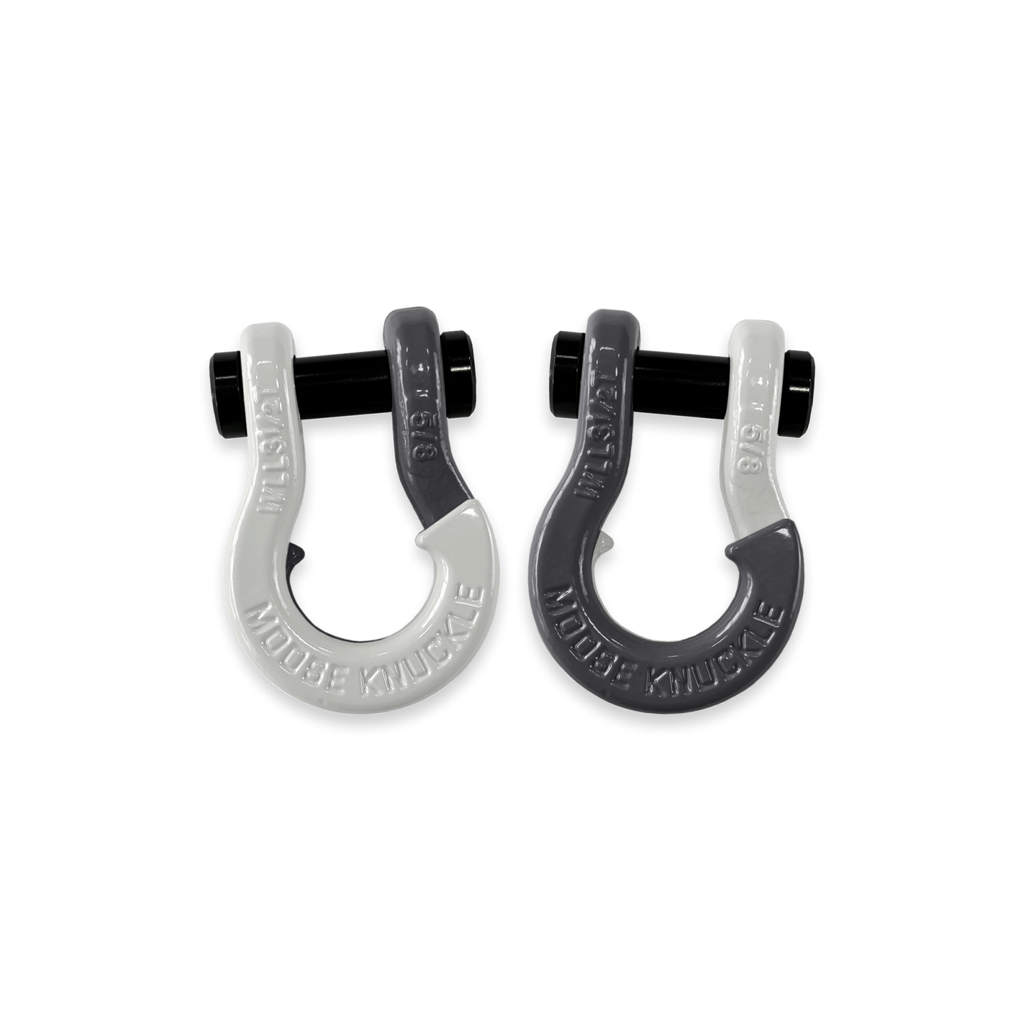 Jowl Split Shackle 5/8 Pure White Moose Knuckle Offroad