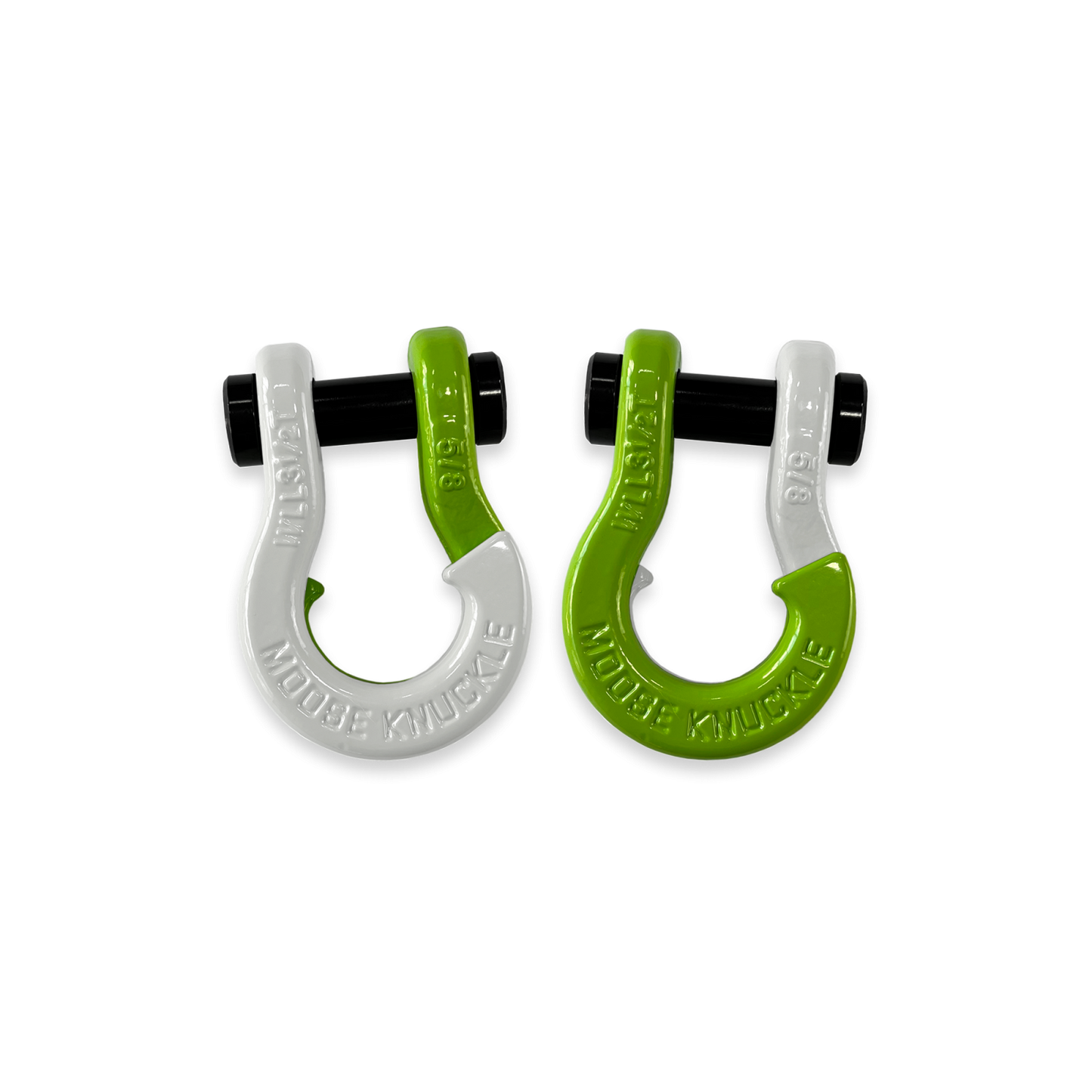 Jowl Split Shackle 5/8 Pure White Moose Knuckle Offroad