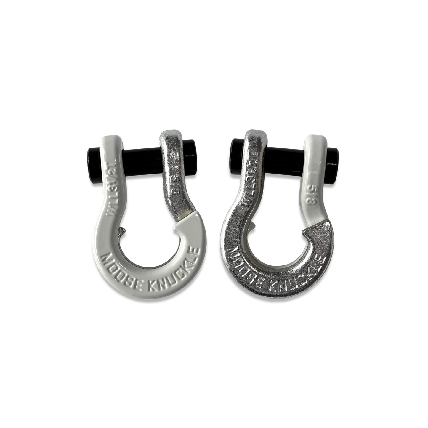 Jowl Split Shackle 5/8 Pure White Moose Knuckle Offroad