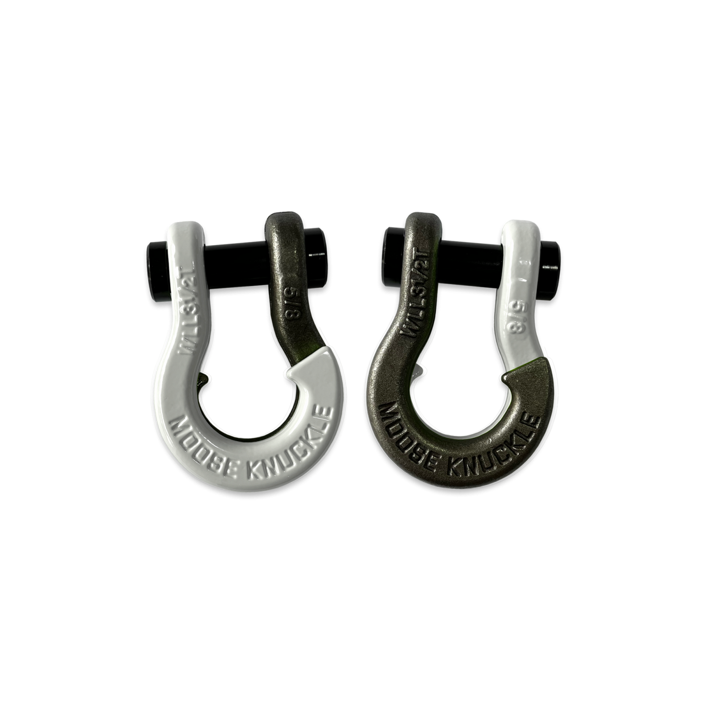 Jowl Split Shackle 5/8 Pure White Moose Knuckle Offroad