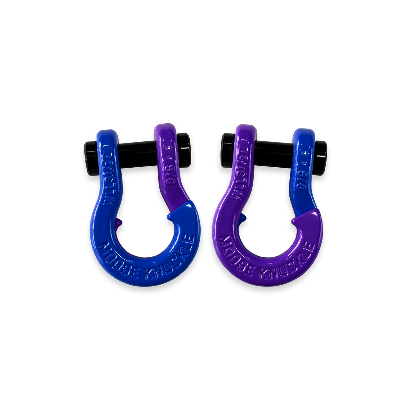 Jowl Split Shackle 5/8 Blue Balls Moose Knuckle Offroad