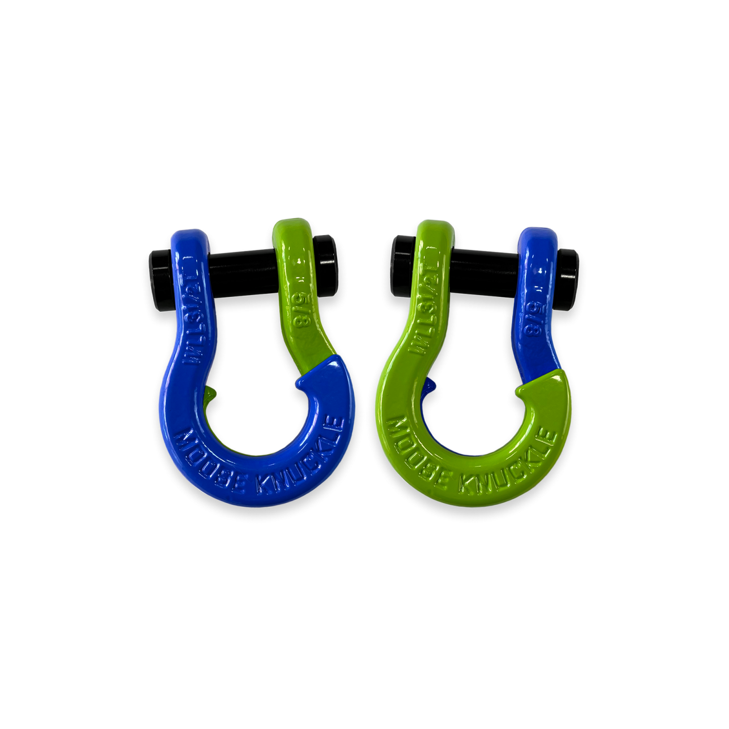 Jowl Split Shackle 5/8 Blue Balls Moose Knuckle Offroad