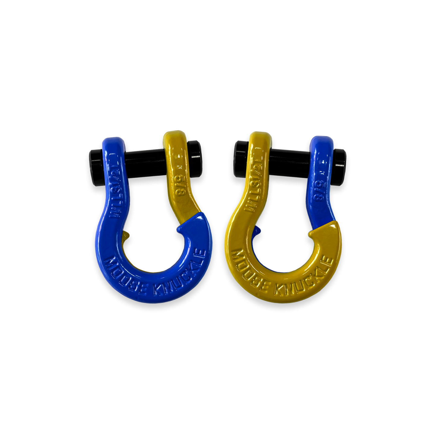 Jowl Split Shackle 5/8 Blue Balls Moose Knuckle Offroad