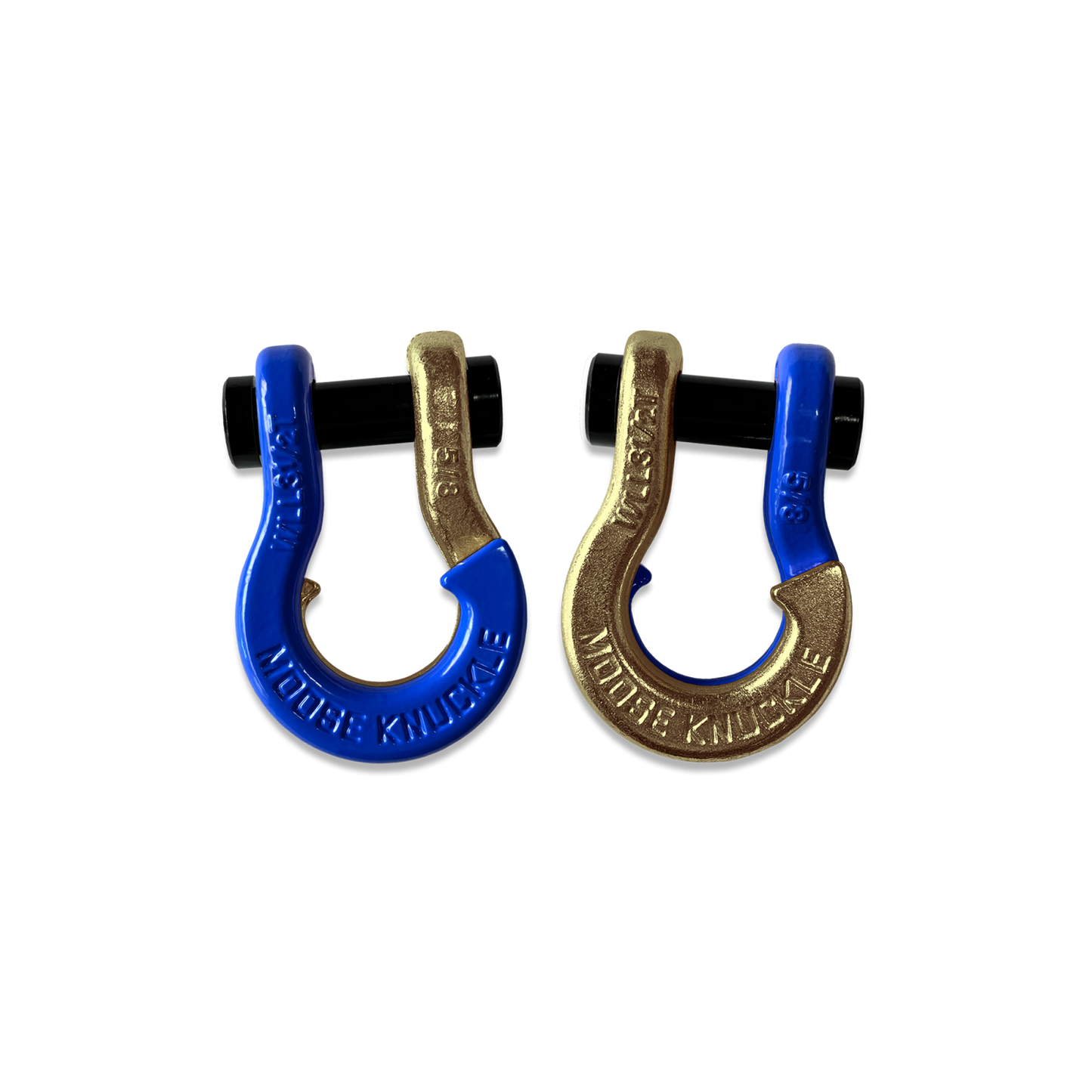 Jowl Split Shackle 5/8 Blue Balls Moose Knuckle Offroad