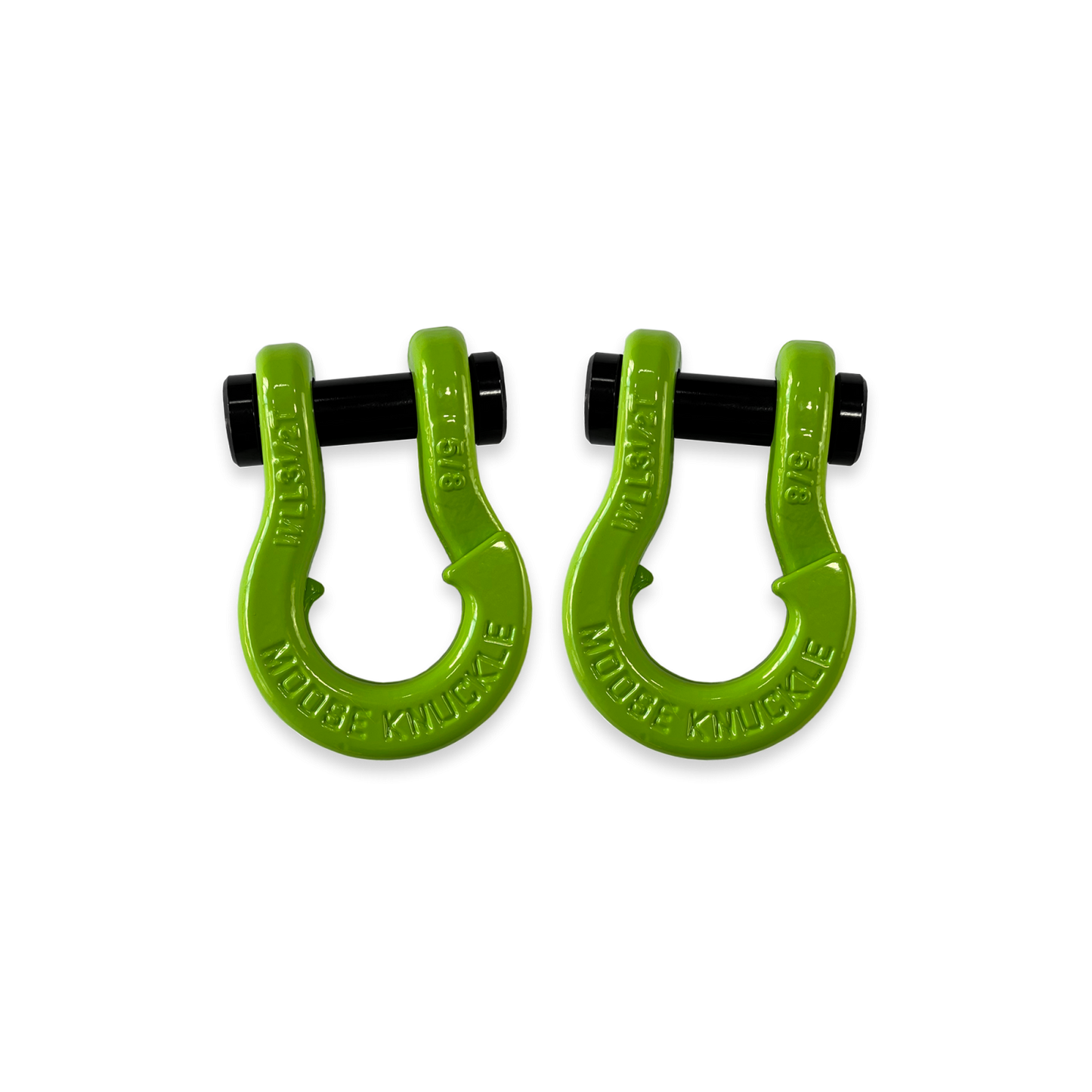 Jowl Split Shackle 5/8 Sublime Green Moose Knuckle Offroad