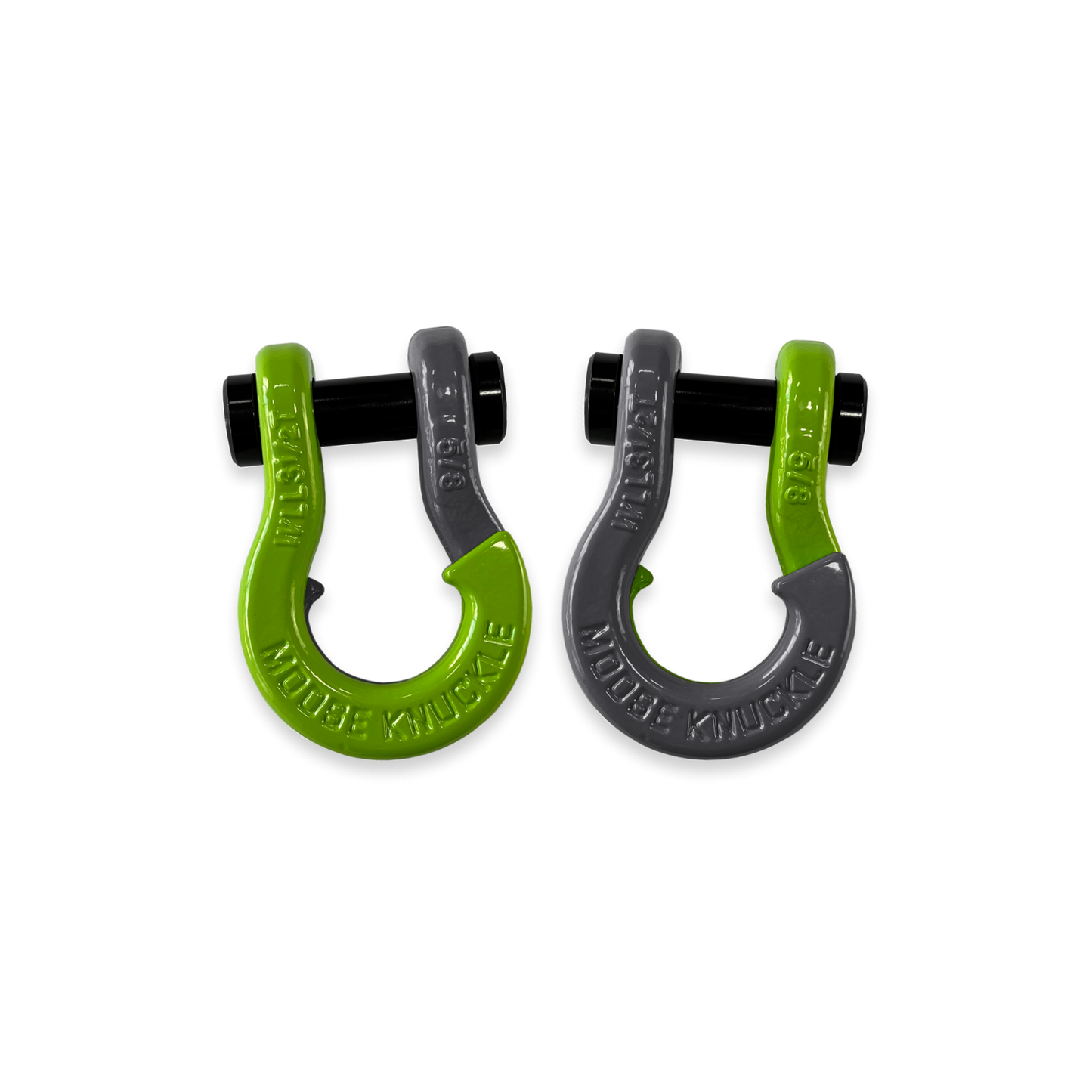 Jowl Split Shackle 5/8 Sublime Green Moose Knuckle Offroad