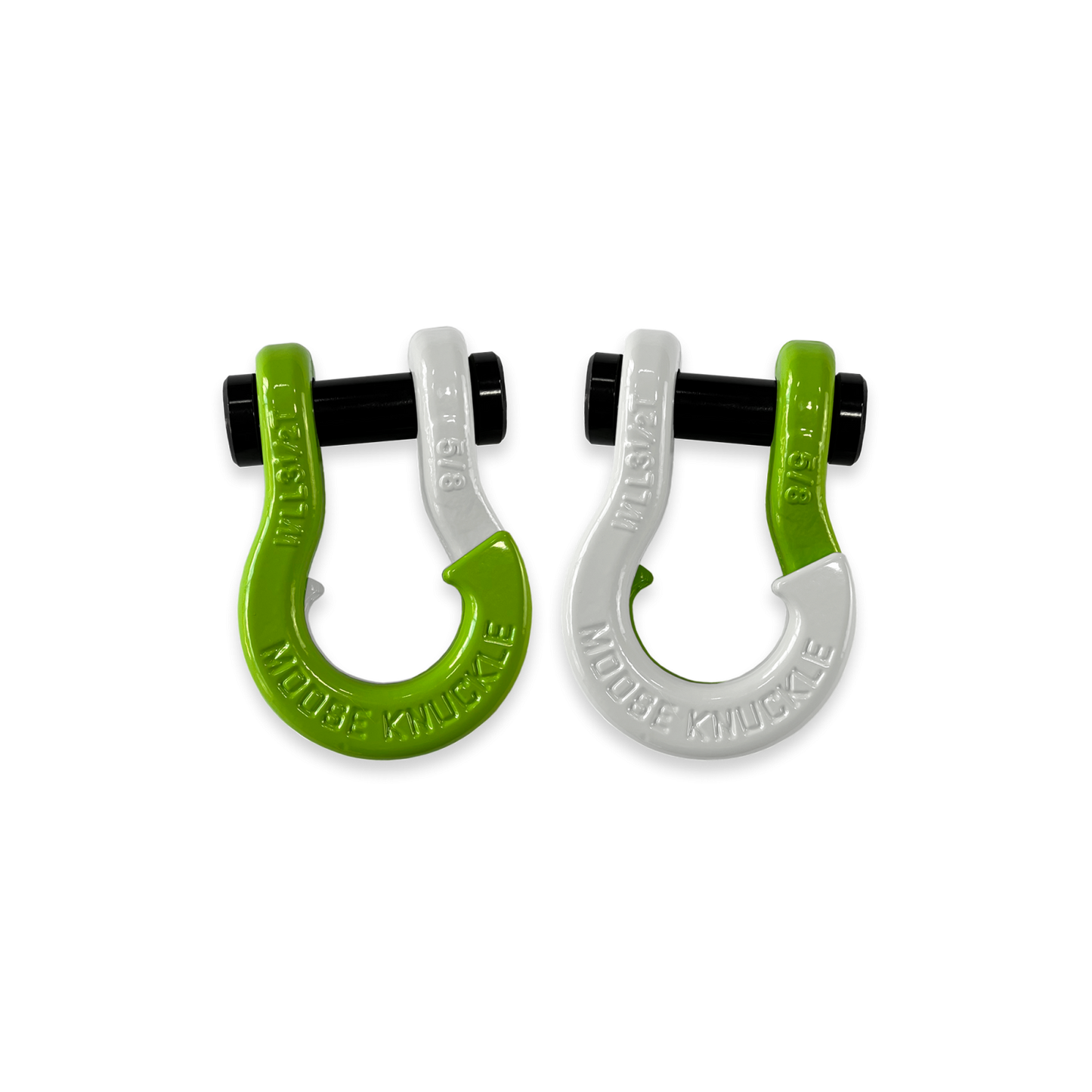 Jowl Split Shackle 5/8 Sublime Green Moose Knuckle Offroad