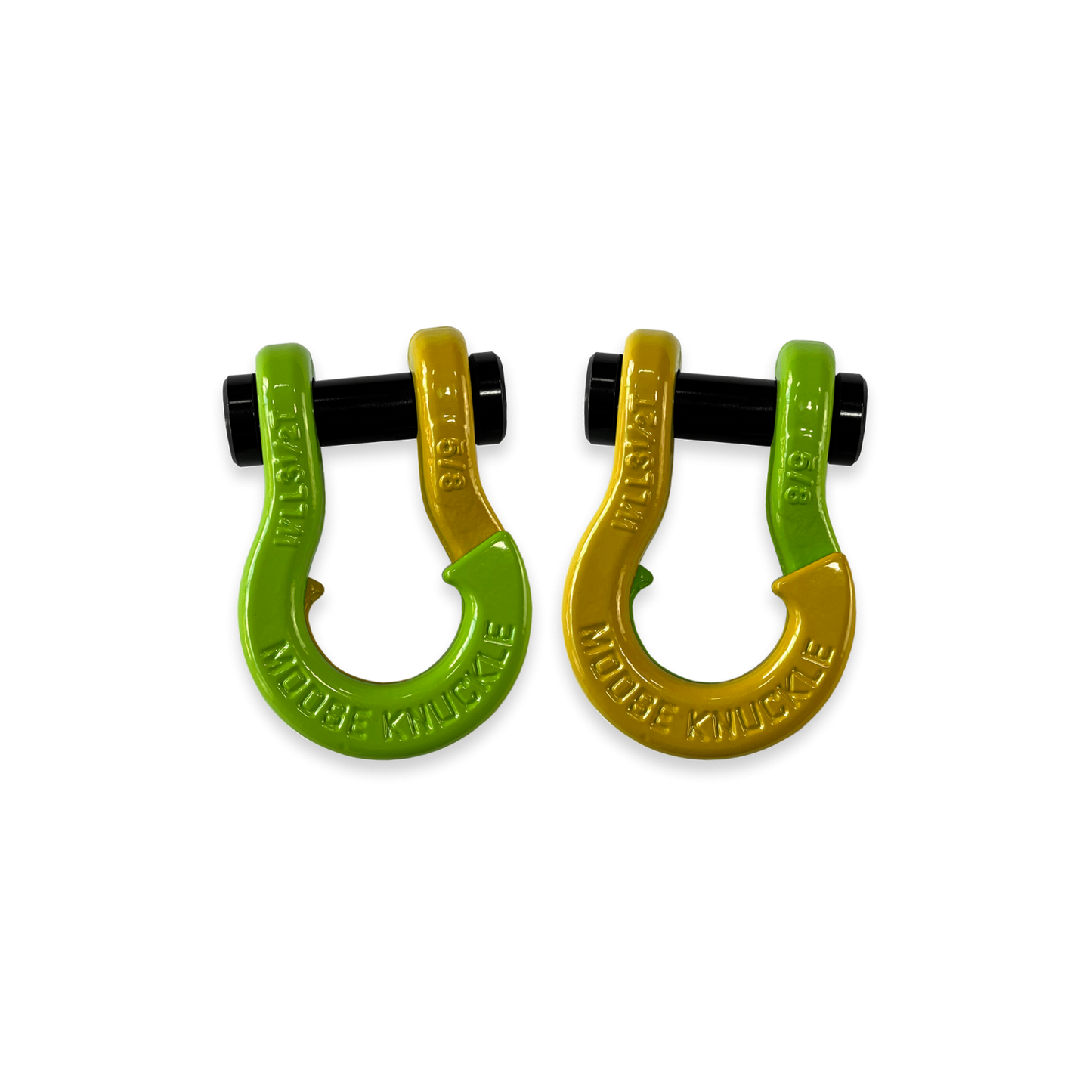 Jowl Split Shackle 5/8 Sublime Green Moose Knuckle Offroad