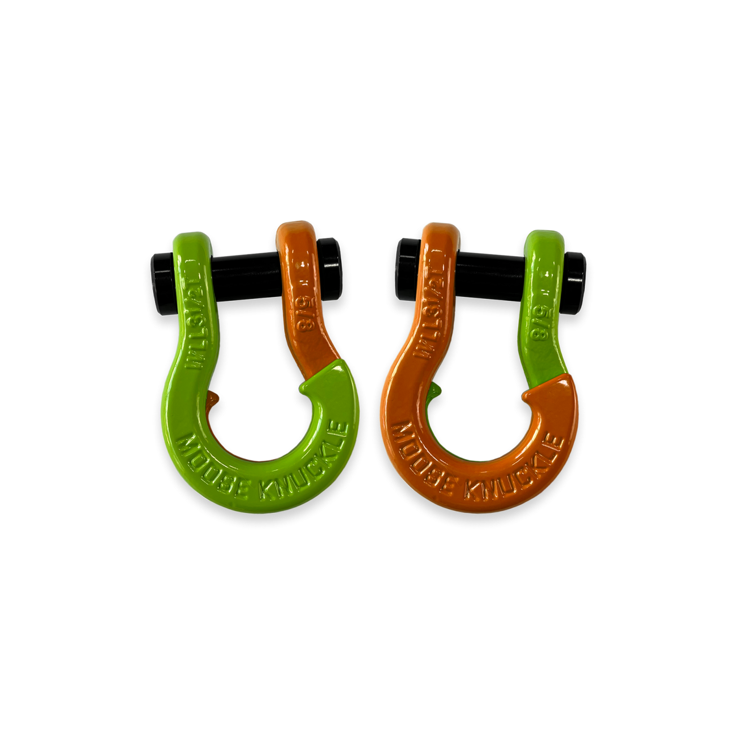Jowl Split Shackle 5/8 Sublime Green Moose Knuckle Offroad