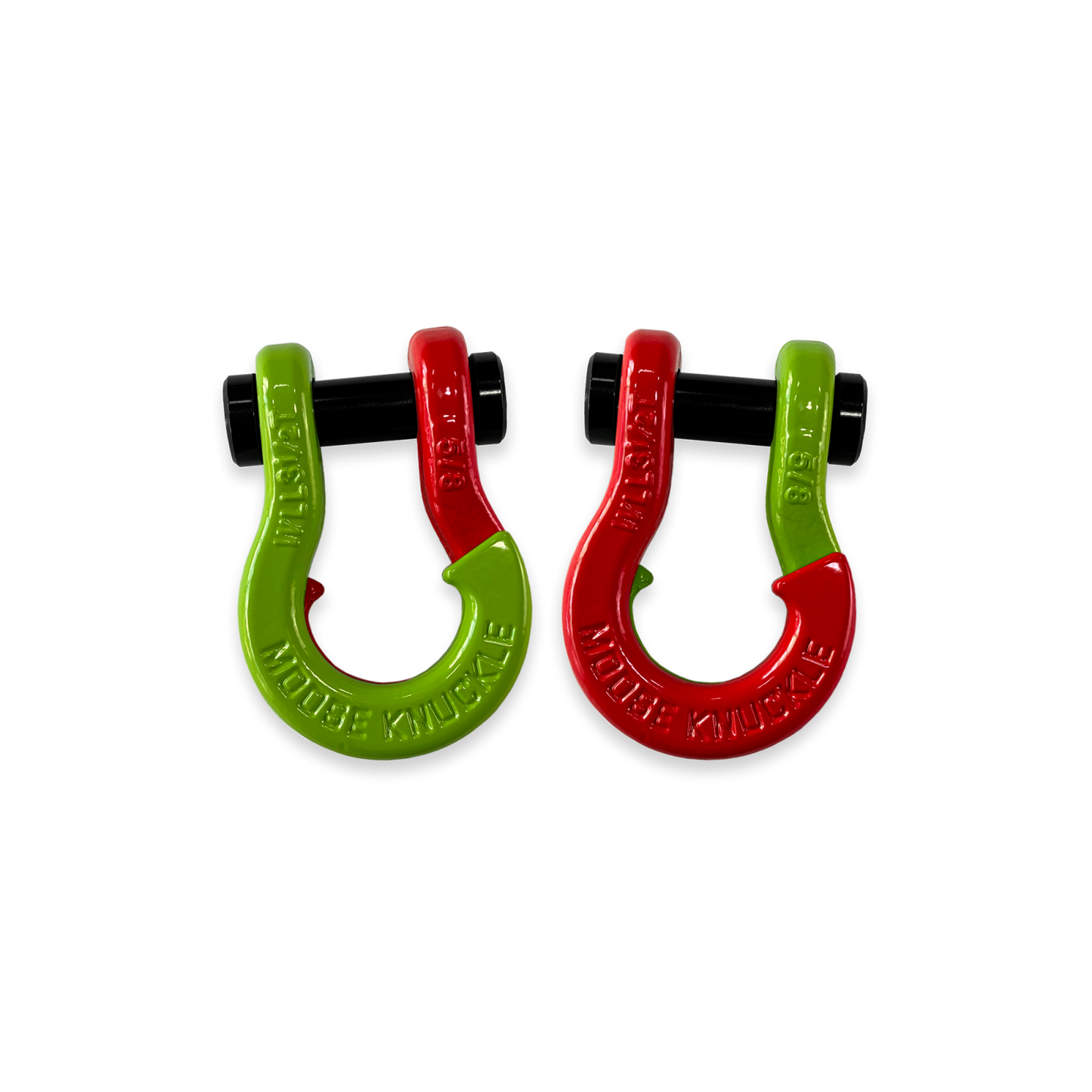 Jowl Split Shackle 5/8 Sublime Green Moose Knuckle Offroad