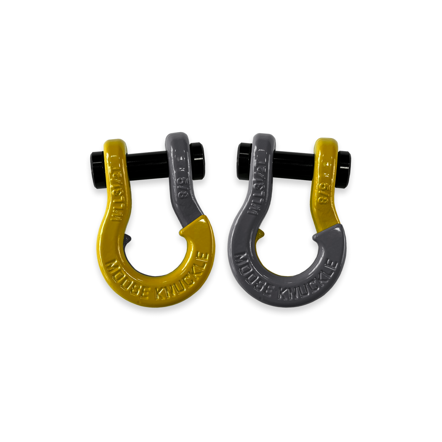 Jowl Split Shackle 5/8 Detonator Yellow Moose Knuckle Offroad