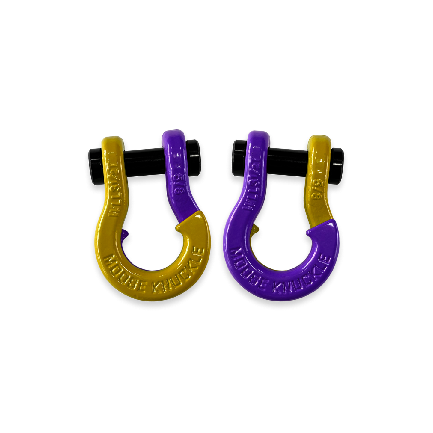 Jowl Split Shackle 5/8 Detonator Yellow Moose Knuckle Offroad